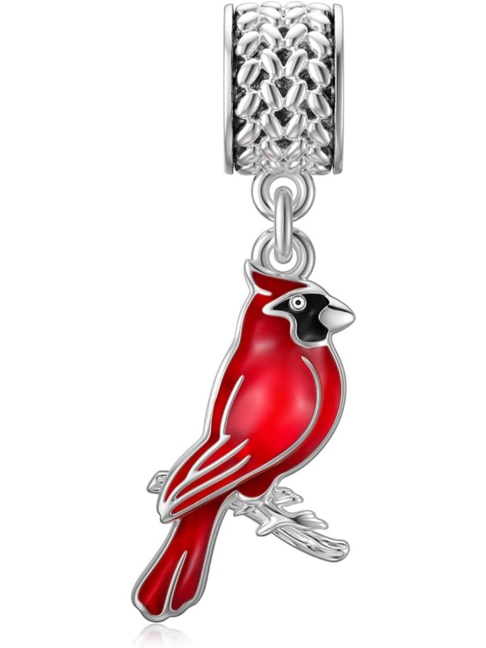 Animal Dangle Charms for Bracelets - 925 Sterling Silver Bird Beads for Women